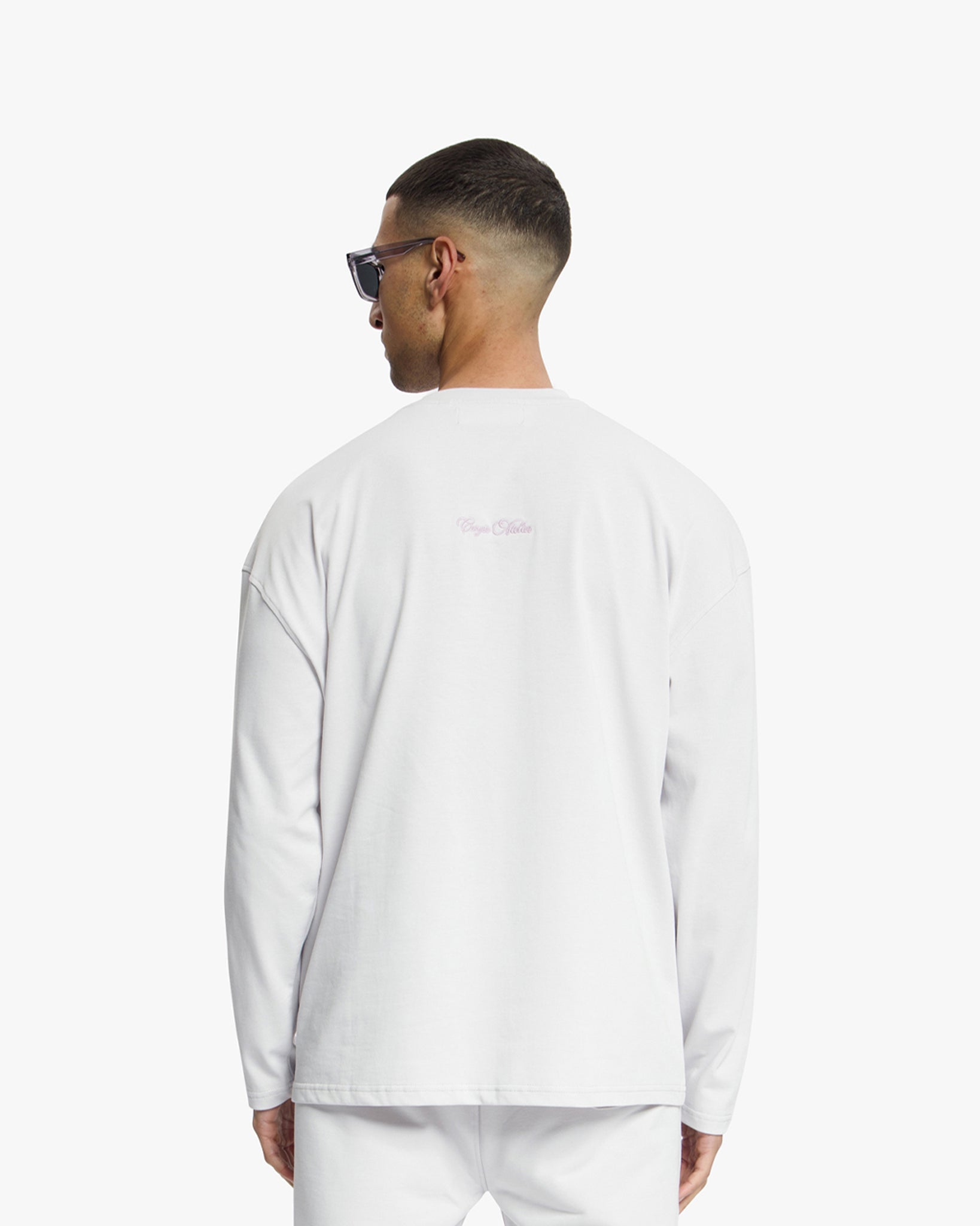 Croyez Contour De La Fleur Longsleeve | Light Grey