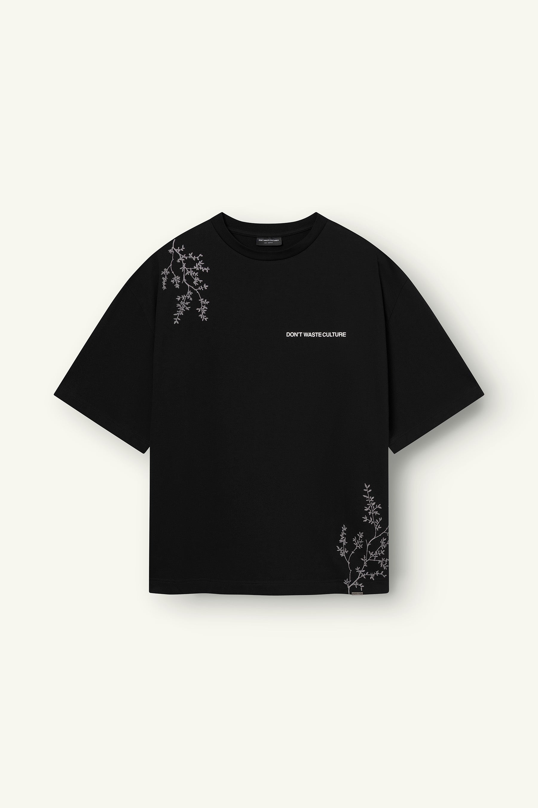 DON’T WASTE CULTURE MORIKAE T-SHIRT | BLACK