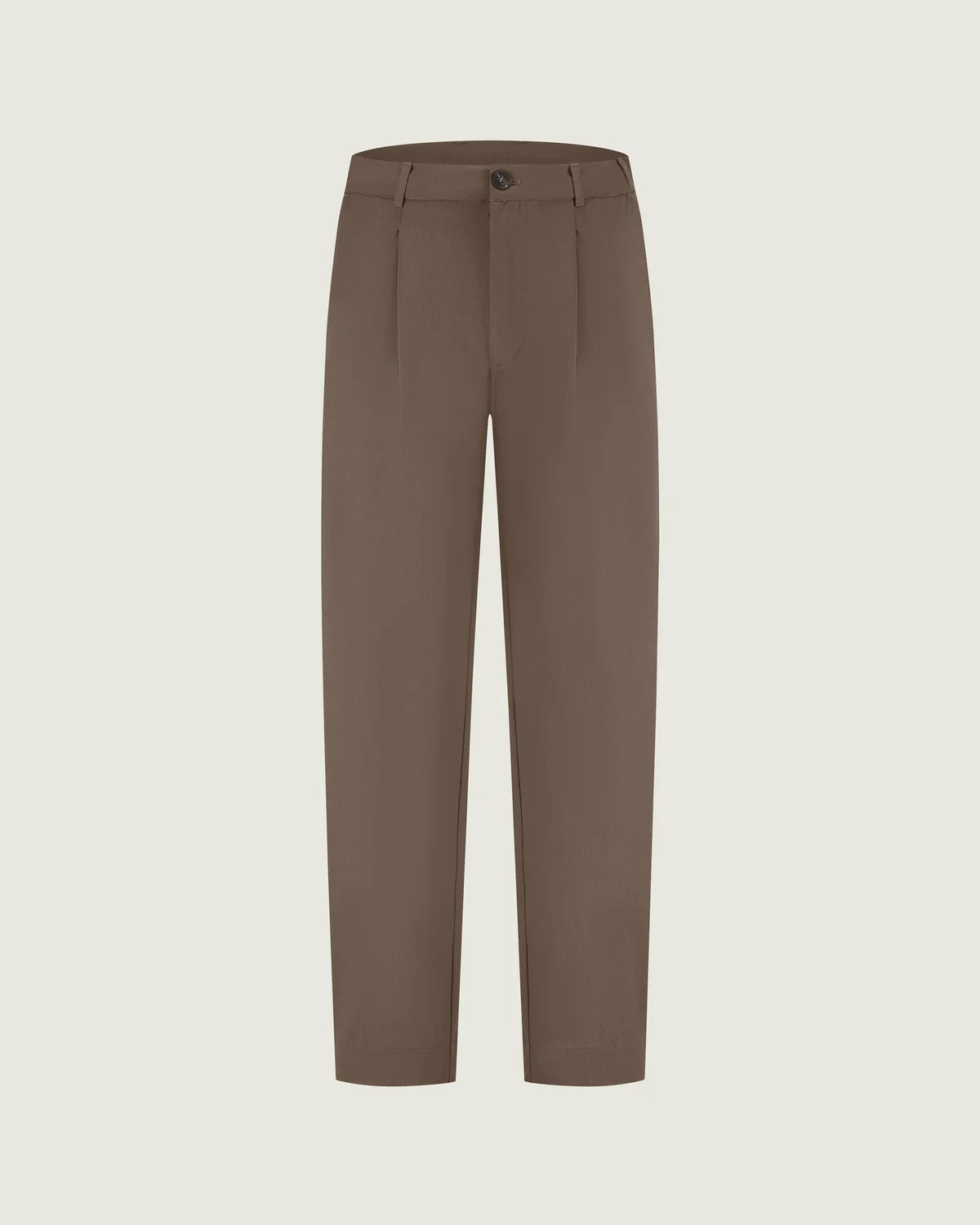 DUQUEZZI WOOL BLEND TROUSERS | CARAMEL SYRUP
