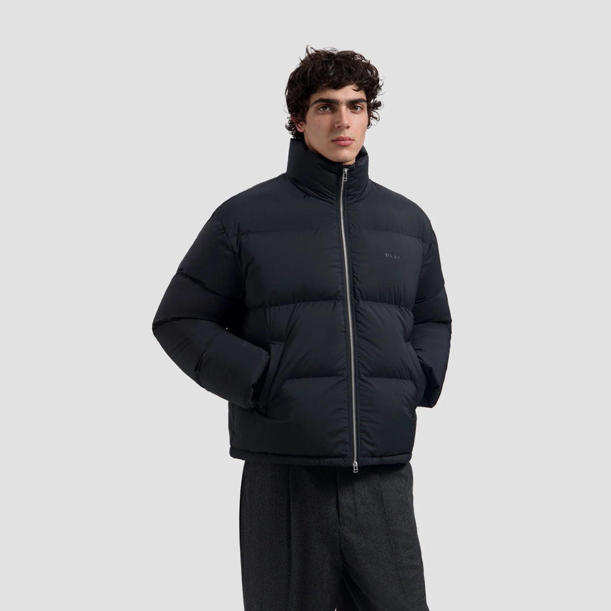 OLAF PUFFER JACKET Black