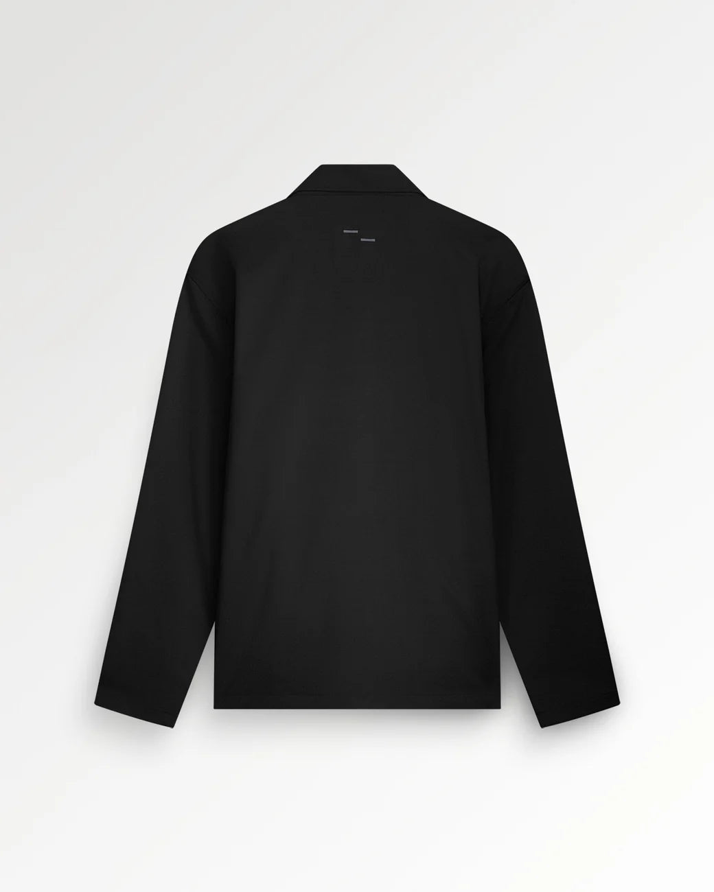 FILLING PIECES Coach Jacket Twill Wool Black