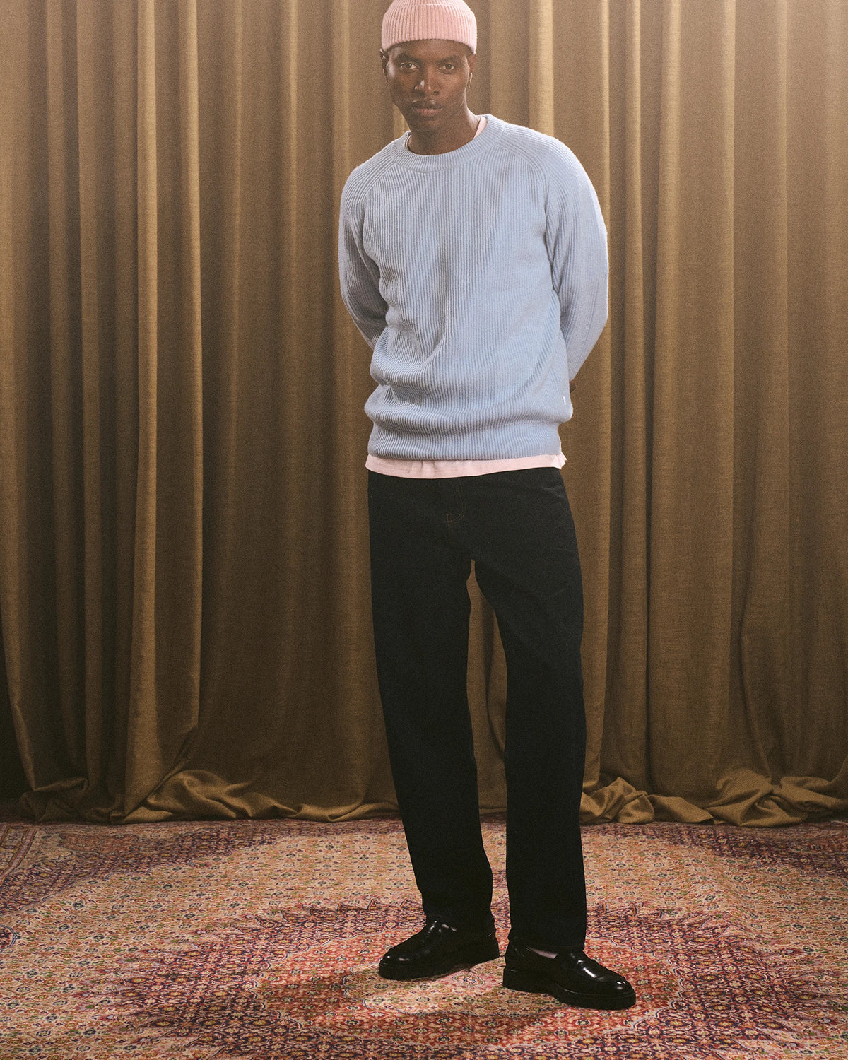 RESTERÖDS MICHAEL PULLOVER | BLUE