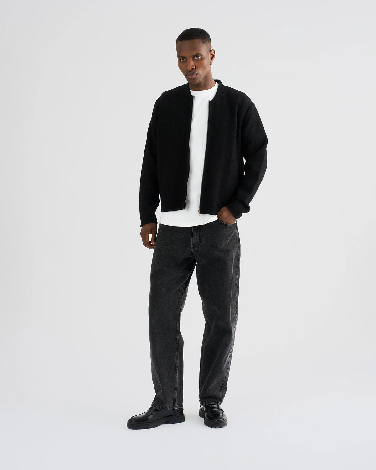 RESTERÖDS LUKE JACKET | BLACK