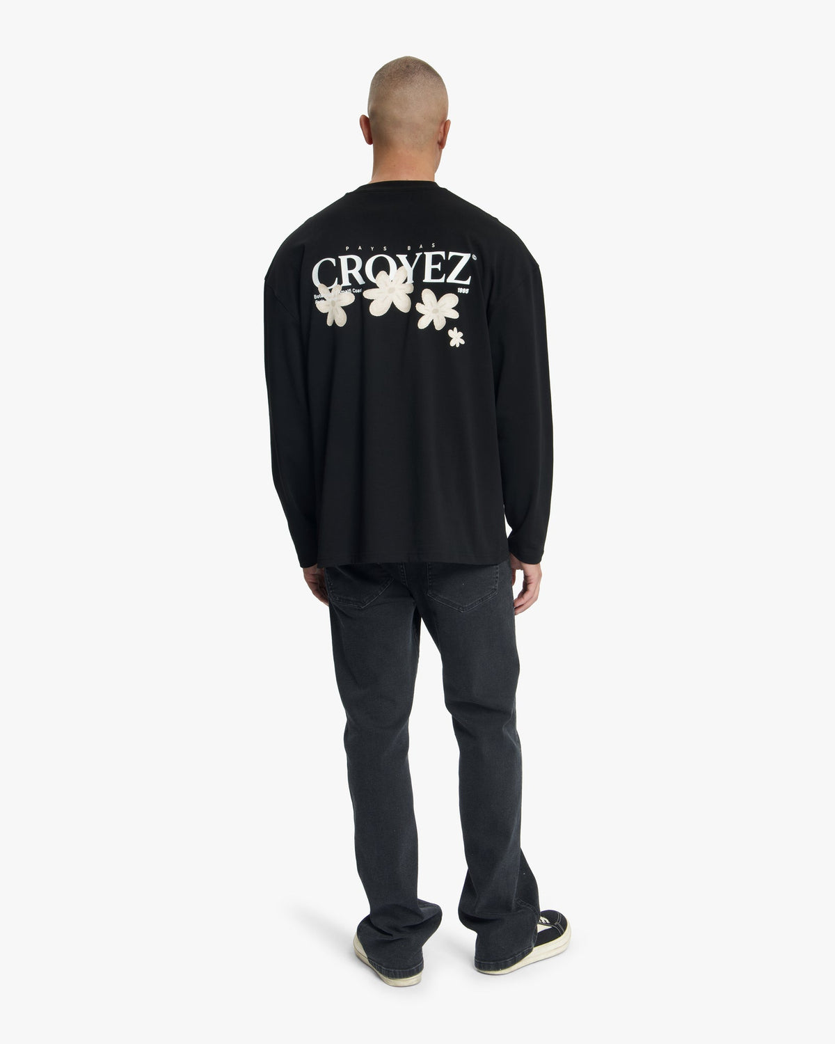 Croyez Botanique Longsleeve T-Shirt | Black