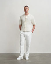Afbeelding in Gallery-weergave laden, FILLING PIECES KNIT SHIRT GARDENER ANTIQUE WHITE