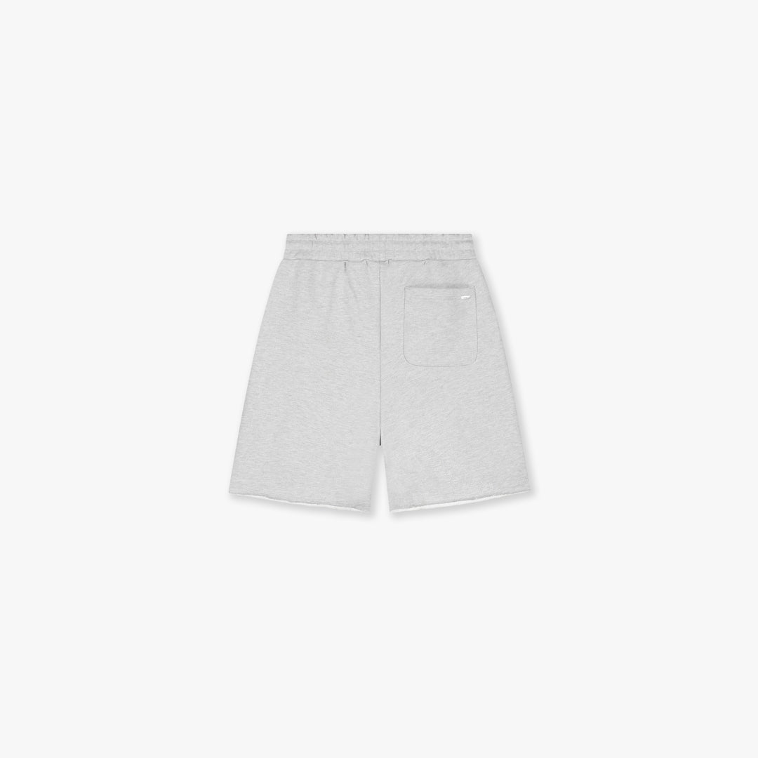 Croyez Relaxed Paris Shorts | Grey Melange