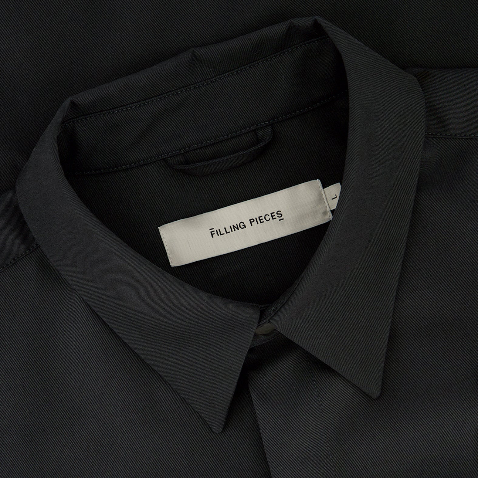 FILLING PIECES RESORT SHIRT DRAPY Black