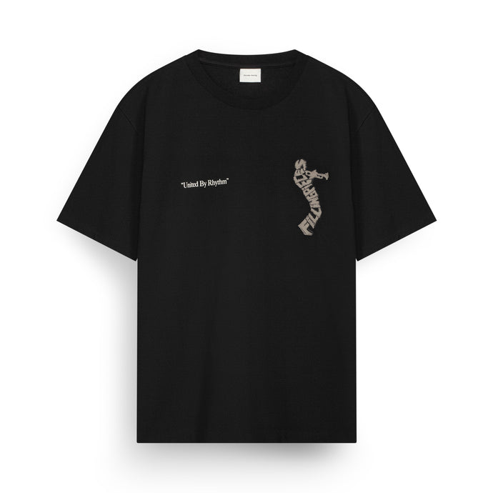 FILLING PIECES T-SHIRT TRUMPETEER BLACK