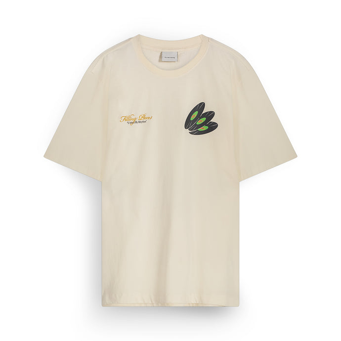FILLING PIECES T-SHIRT DJ ANTIQUE WHITE