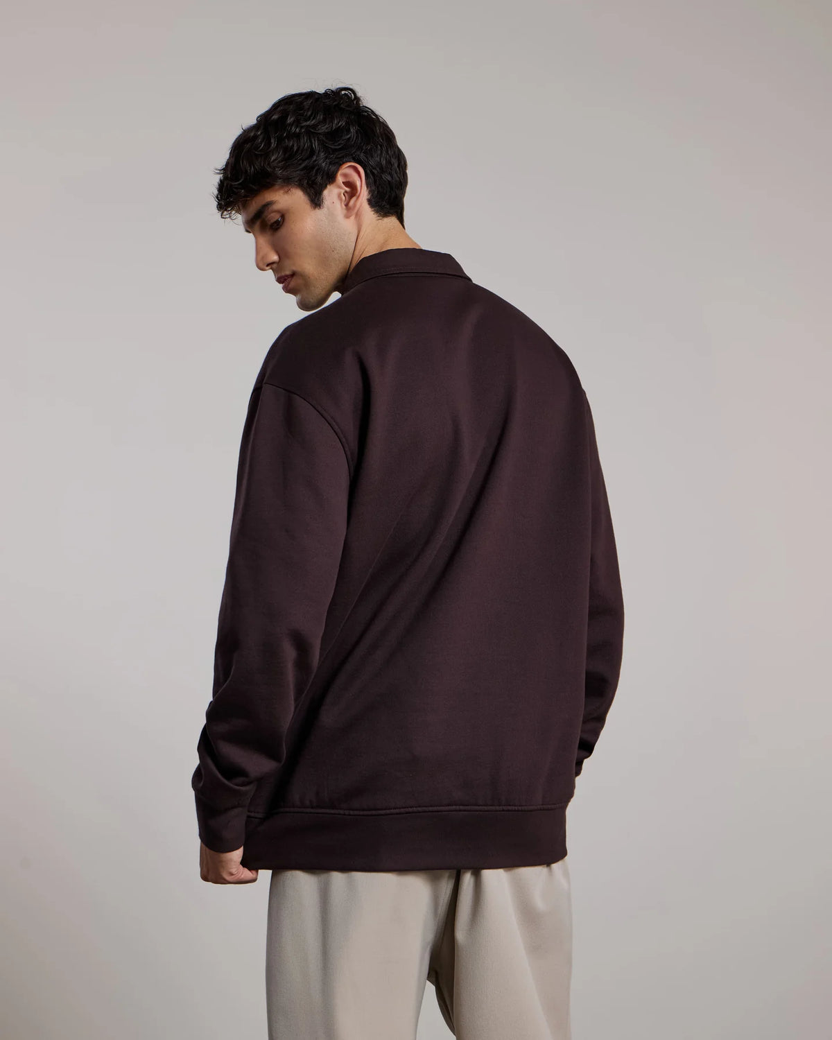AEDEN RAY SWEATER | GANACHE