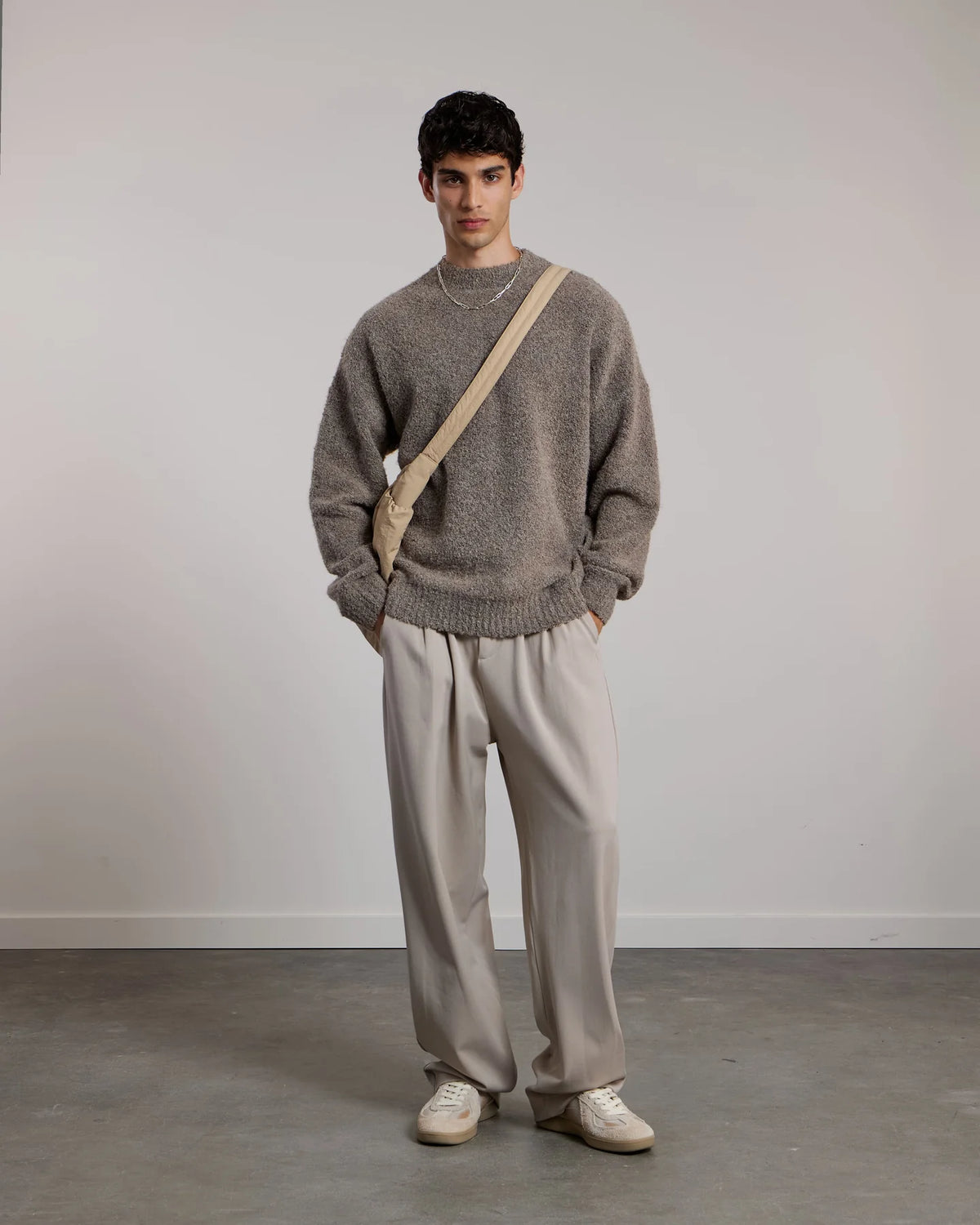 AEDEN MOZENO KNIT | GREY MEL.