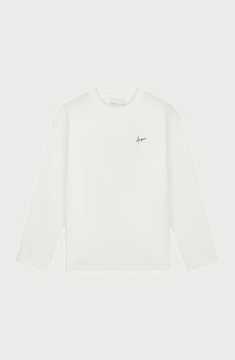 AMPÉRE | Ellen Dry Jersey Longsleeve Tee | White