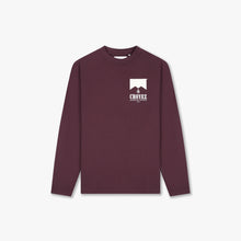 Afbeelding in Gallery-weergave laden, Croyez Maison Fumes Longsleeve  Burgundy