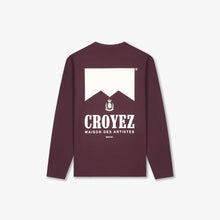 Afbeelding in Gallery-weergave laden, Croyez Maison Fumes Longsleeve  Burgundy