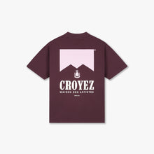 Afbeelding in Gallery-weergave laden, Croyez Maison Fumes T-Shirt  Burgundy