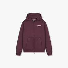 Afbeelding in Gallery-weergave laden, Croyez Talk And Play Zip Hoodie  Burgundy