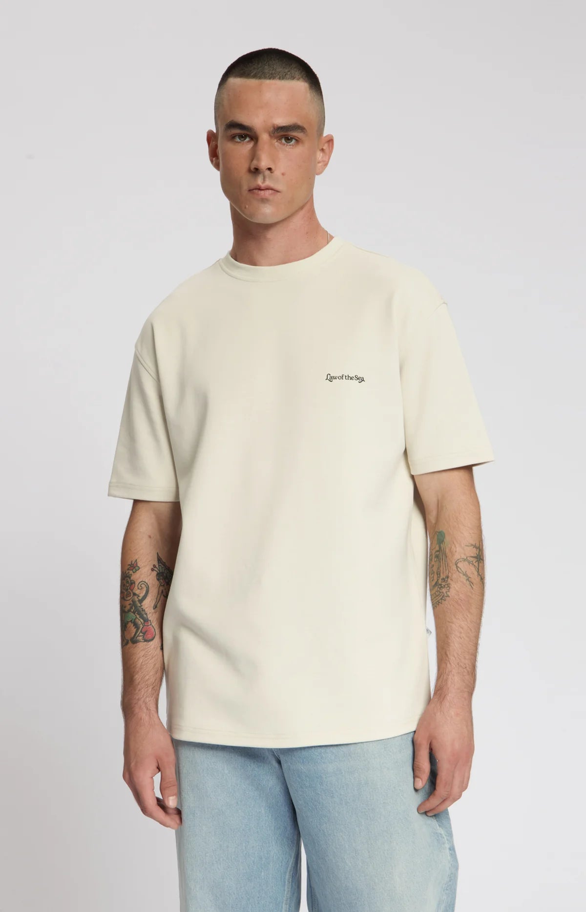 LIFE FLOW ARTWORK T-SHIRT Almond Milk