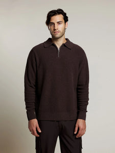 AEDEN RAIDER POLO | GANACHE