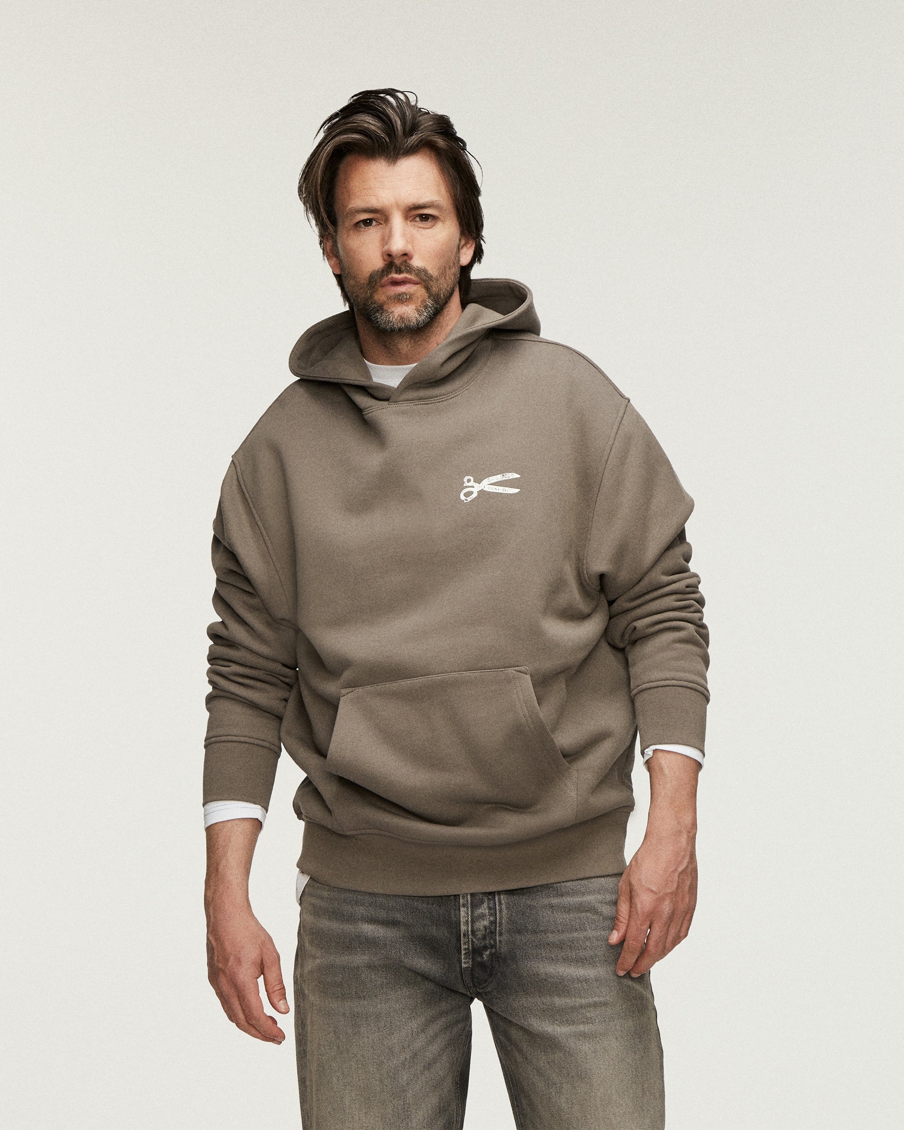 DENHAM BLOSSOM SWEAT | Grey