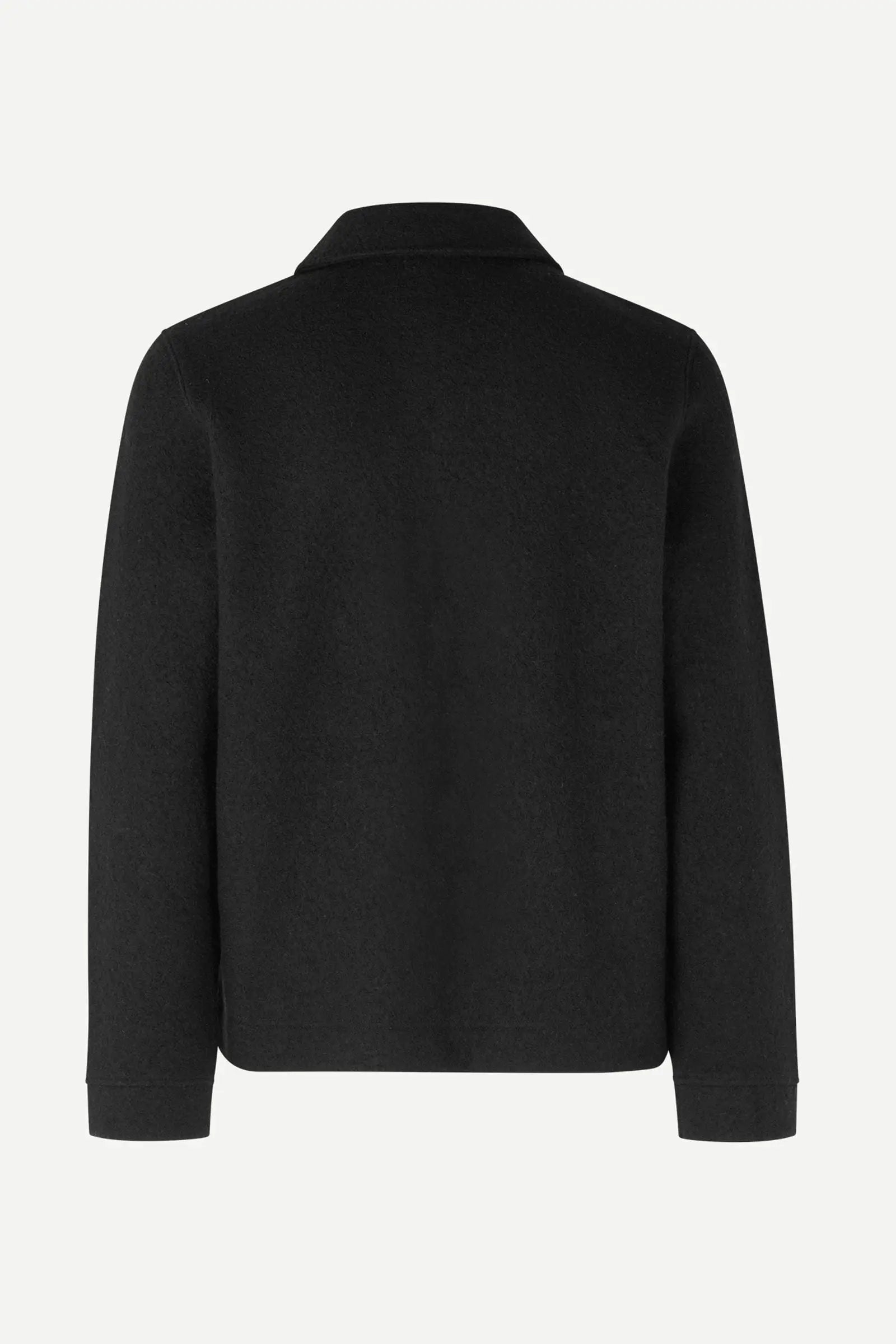 SAMSOE SAMSOE HANNES FULL ZIP 14612 Black