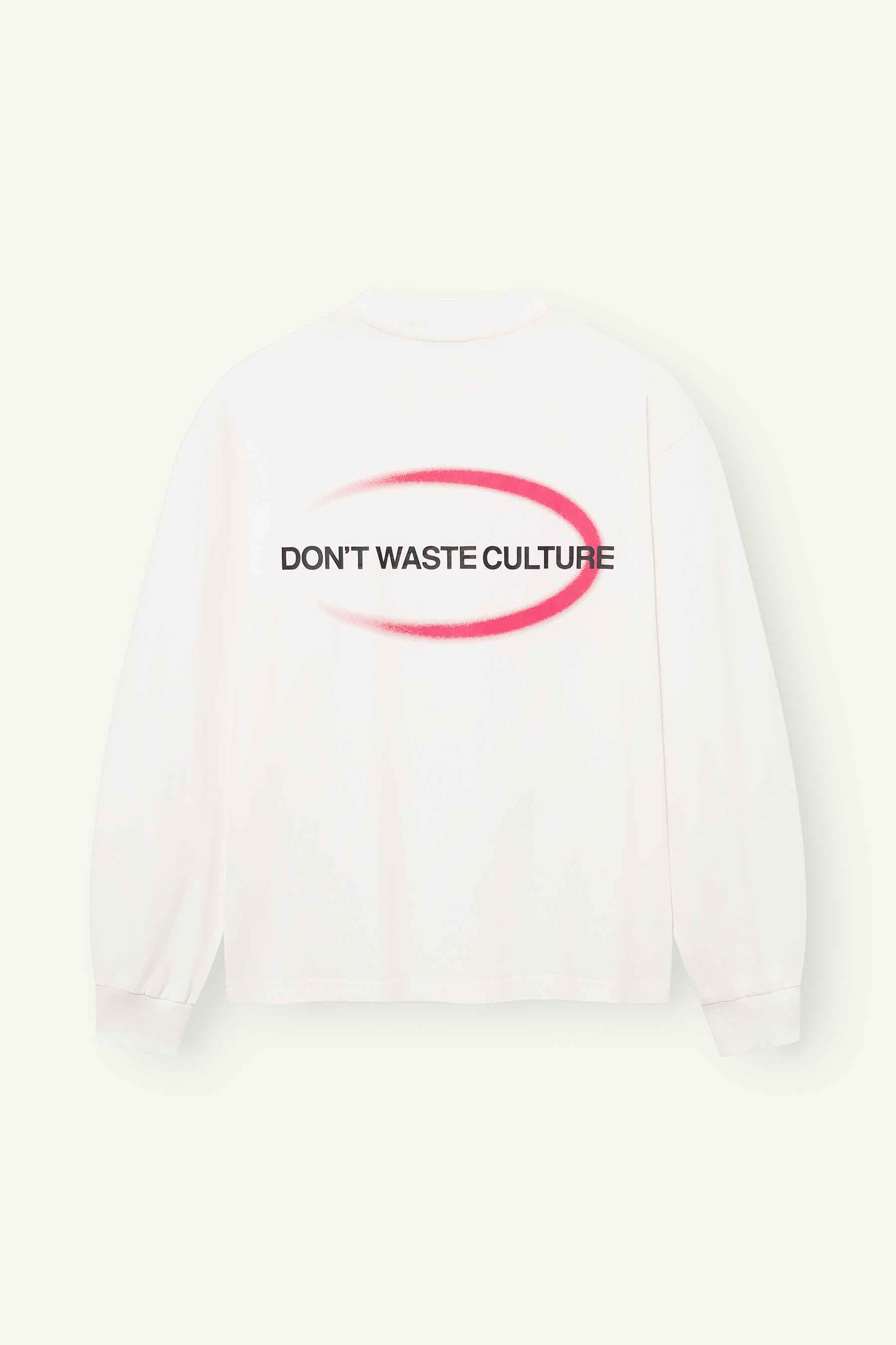 DON’T WASTE CULTURE TAVI LONGSLEEVE | OFF-WHITE