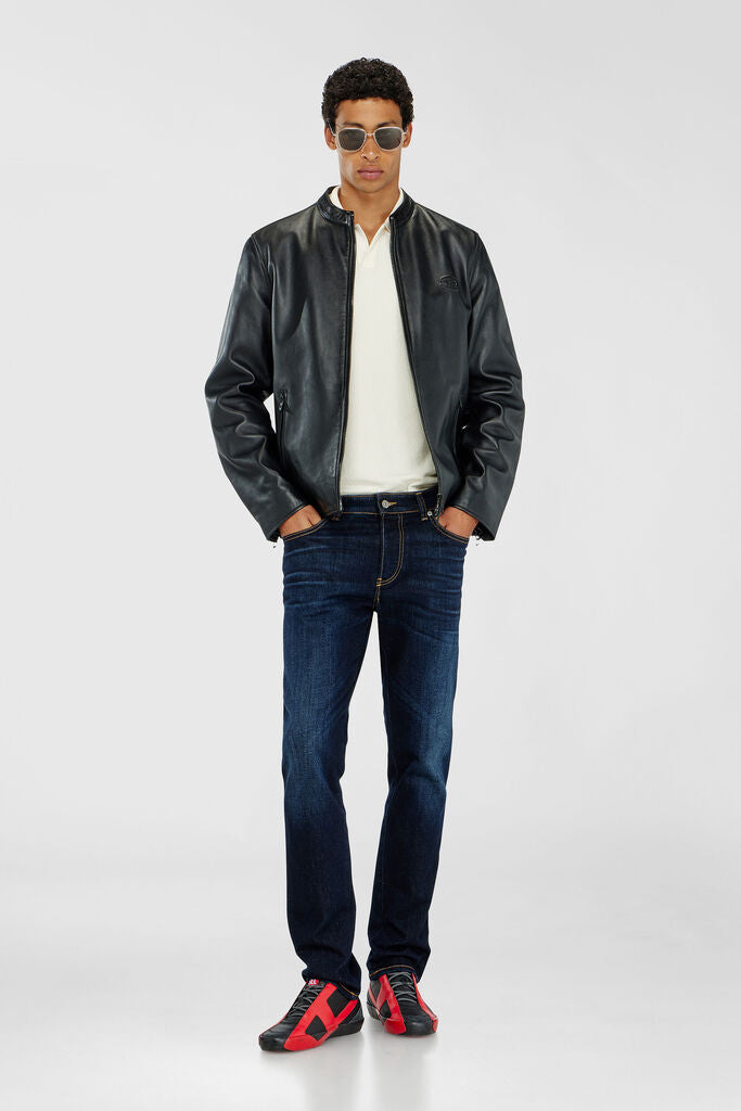 DIESEL SLIM JEANS REGULAR WAIST 1993 D-VYL | DARK BLUE