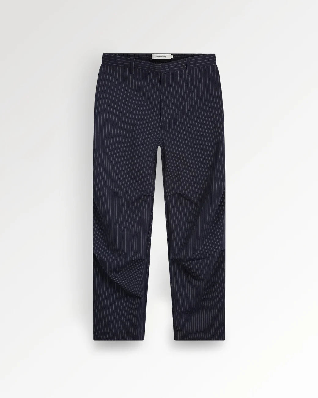 FILLING PIECES Drapy Pants Pinstripe Blue