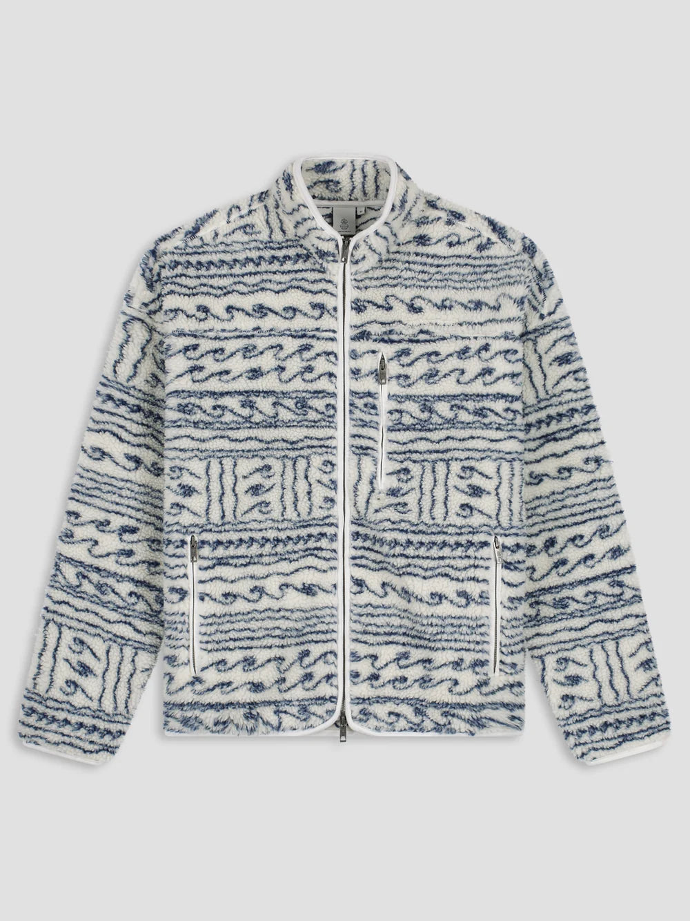 LAW OF THE SEA WHITEFLOW SHERPA JACKET Coconut Milk