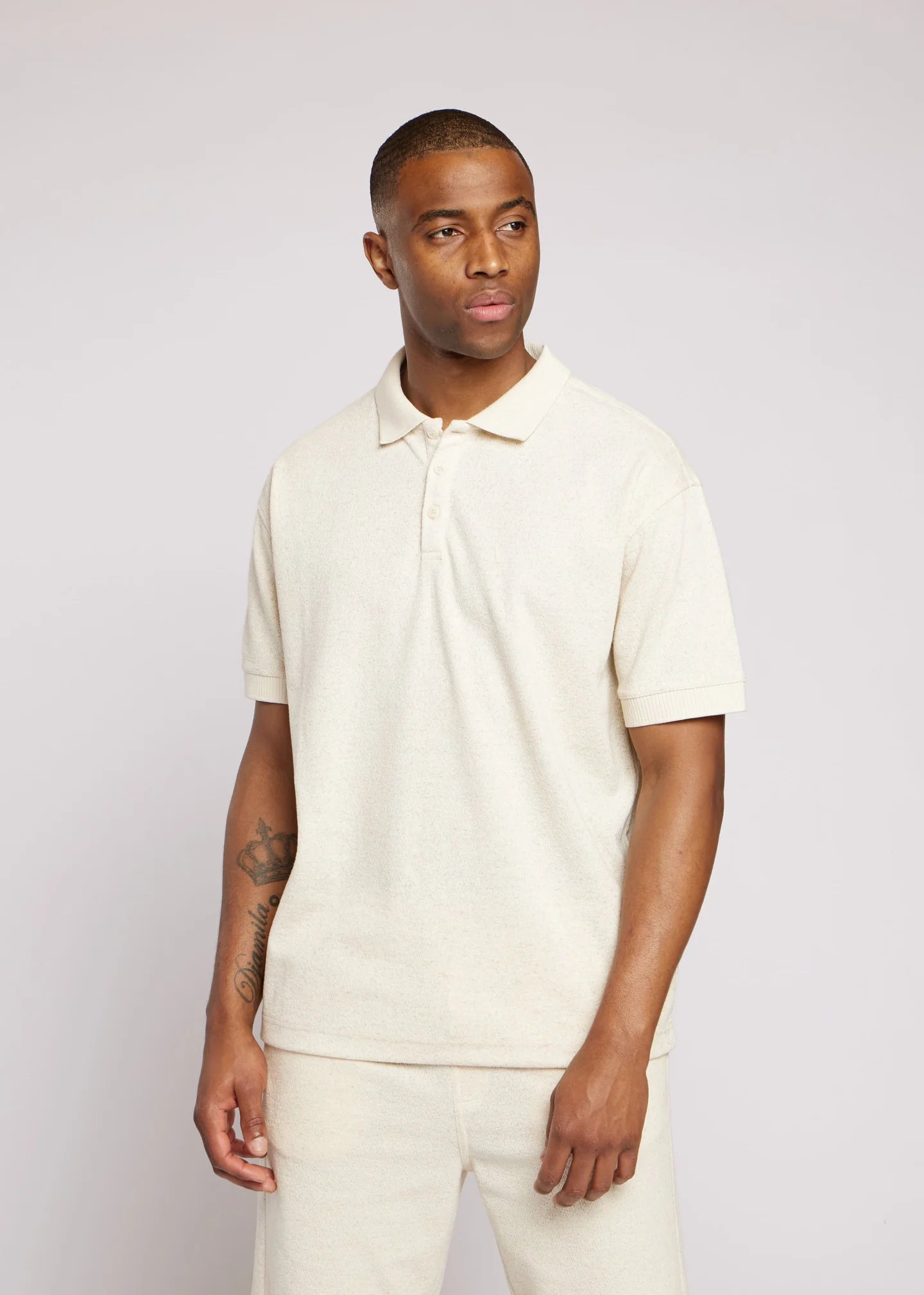 AEDEN GUZ POLO | SAND MEL