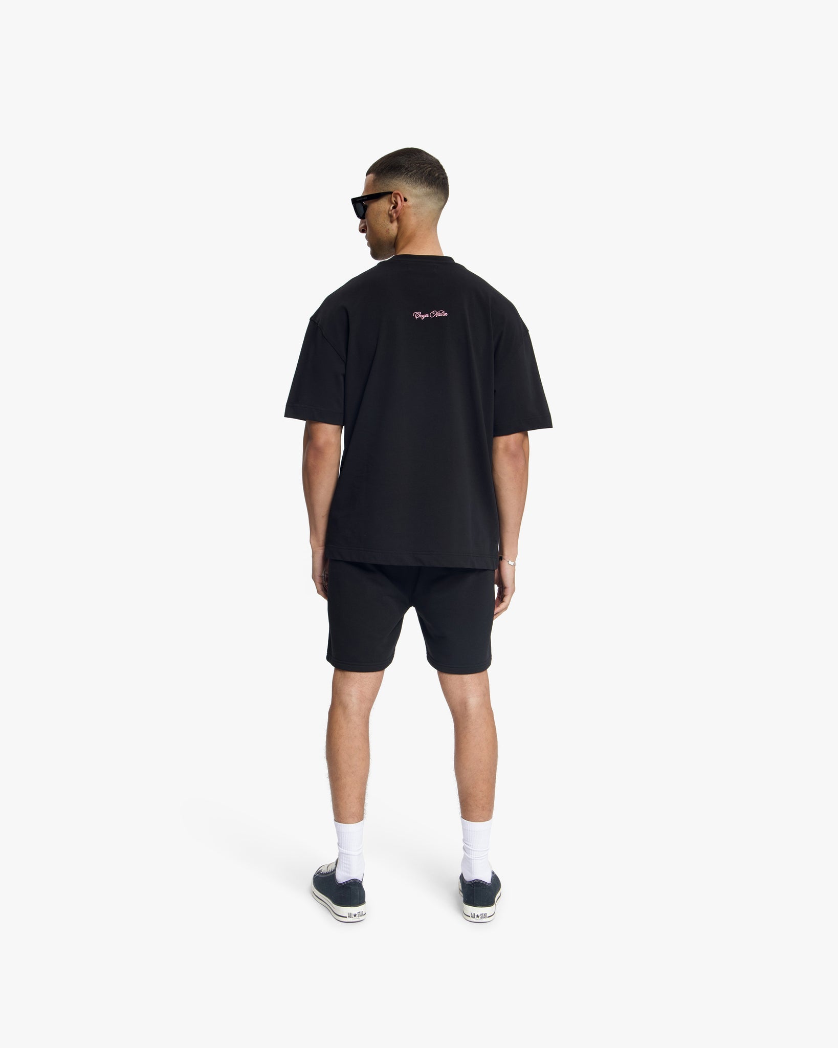 Croyez Contour De La Fleur T-Shirt | Black