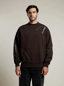 AEDEN MOWGLI SWEATER | GANACHE