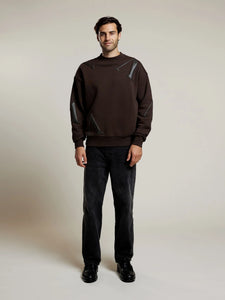 AEDEN MOWGLI SWEATER | GANACHE