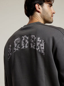 AEDEN HENRI SWEATER | DARK SHADOW