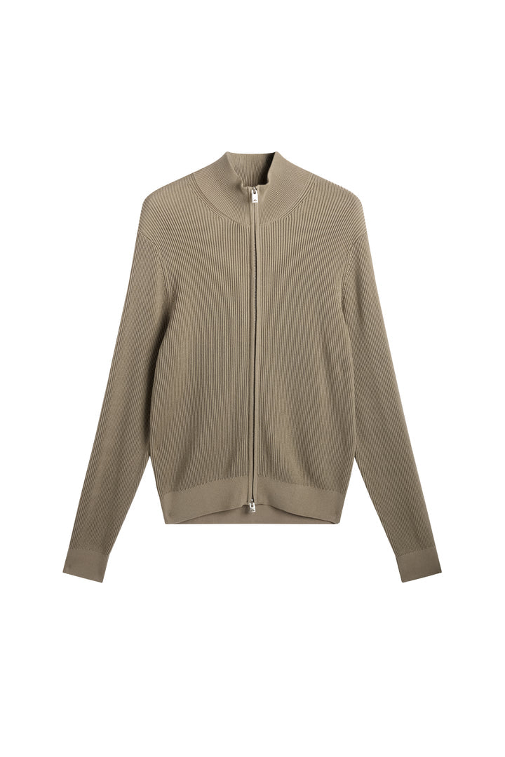 J.LINDEBERG ALEXIS FULL ZIP | Brindle