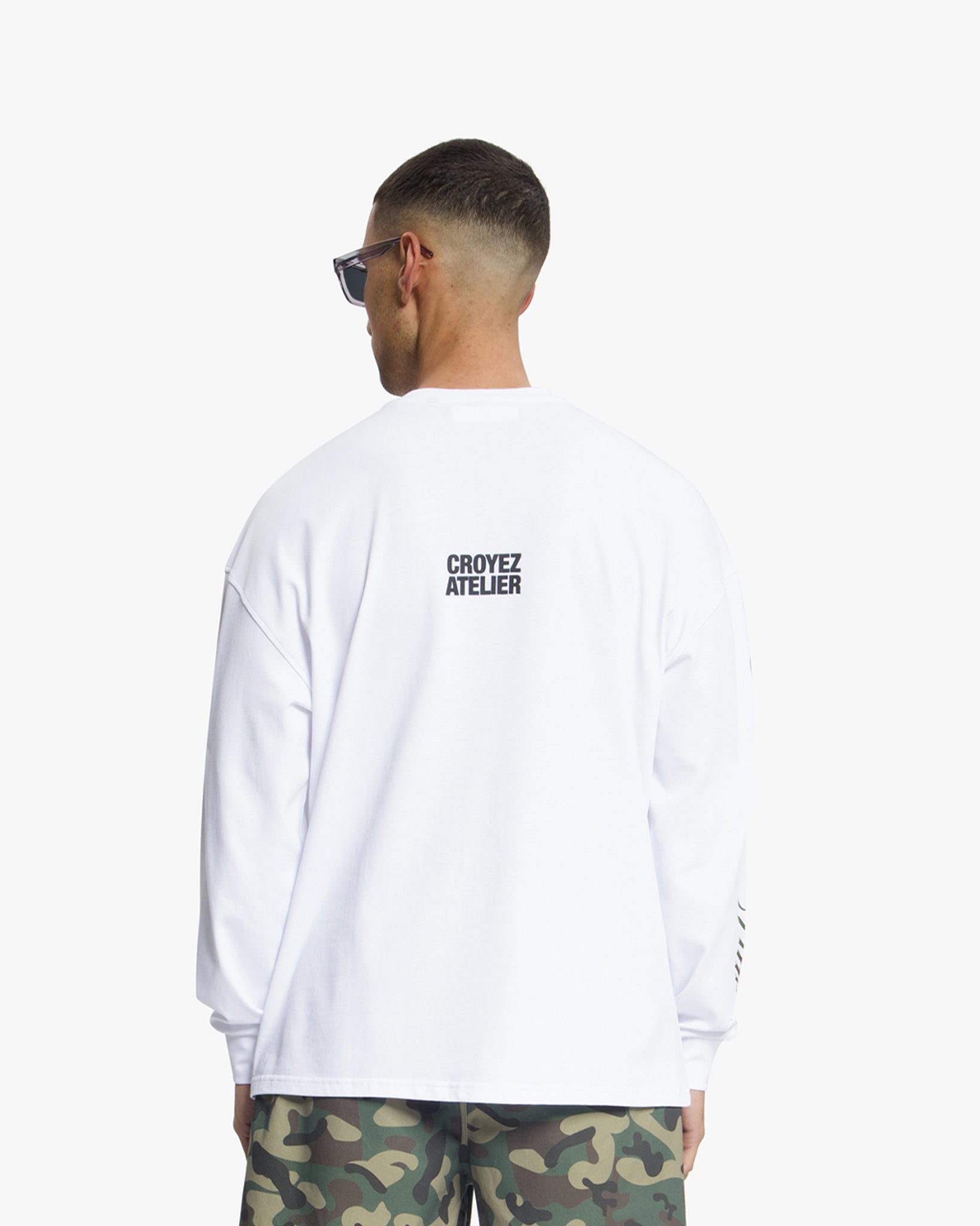 Croyez Camo Longsleeve | WHITE