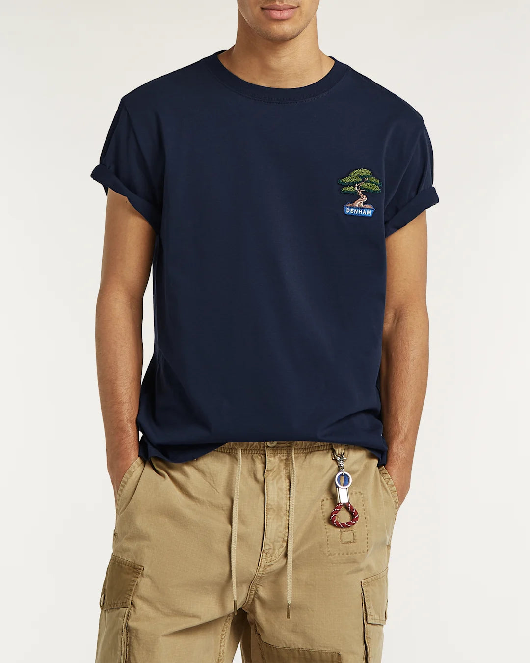 DENHAM BONSAI CLASSIC TEE Navy Blue
