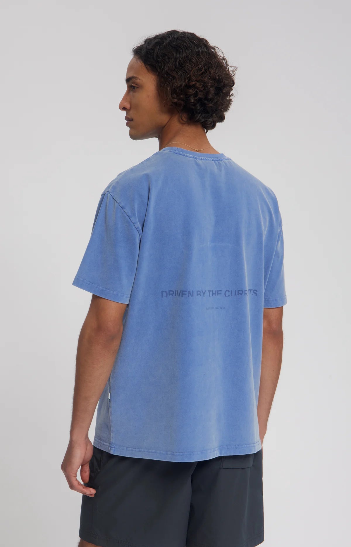 KAW OF THE SEA AQUALIS GARMENT DYED T-SHIRT Dutch Blue