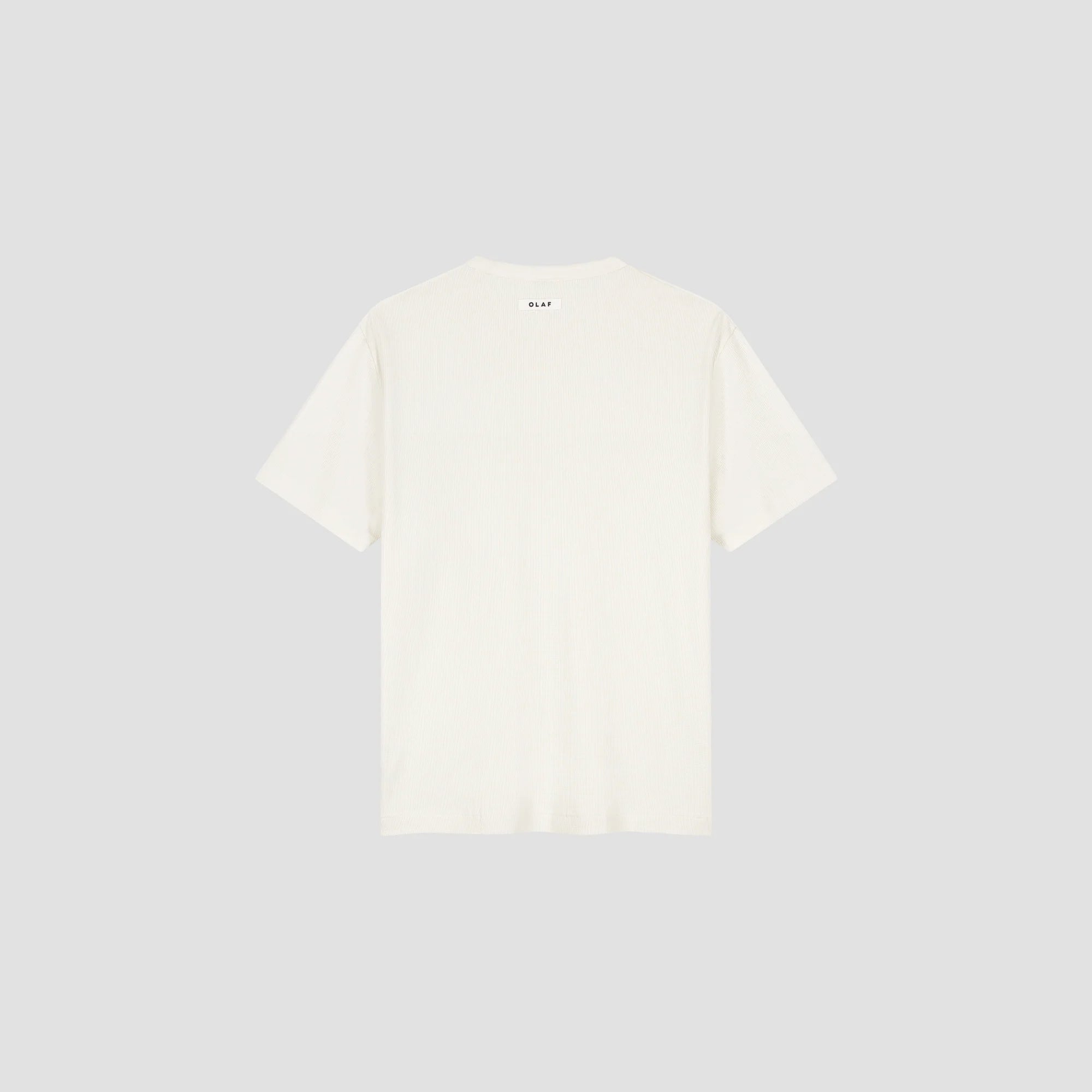 OLAF WAFFLE TEE - OFF WHITE