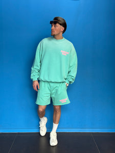 FEARLESS BLOOD LEADER CLUB SHORT WASHED Fearless Turquoise
