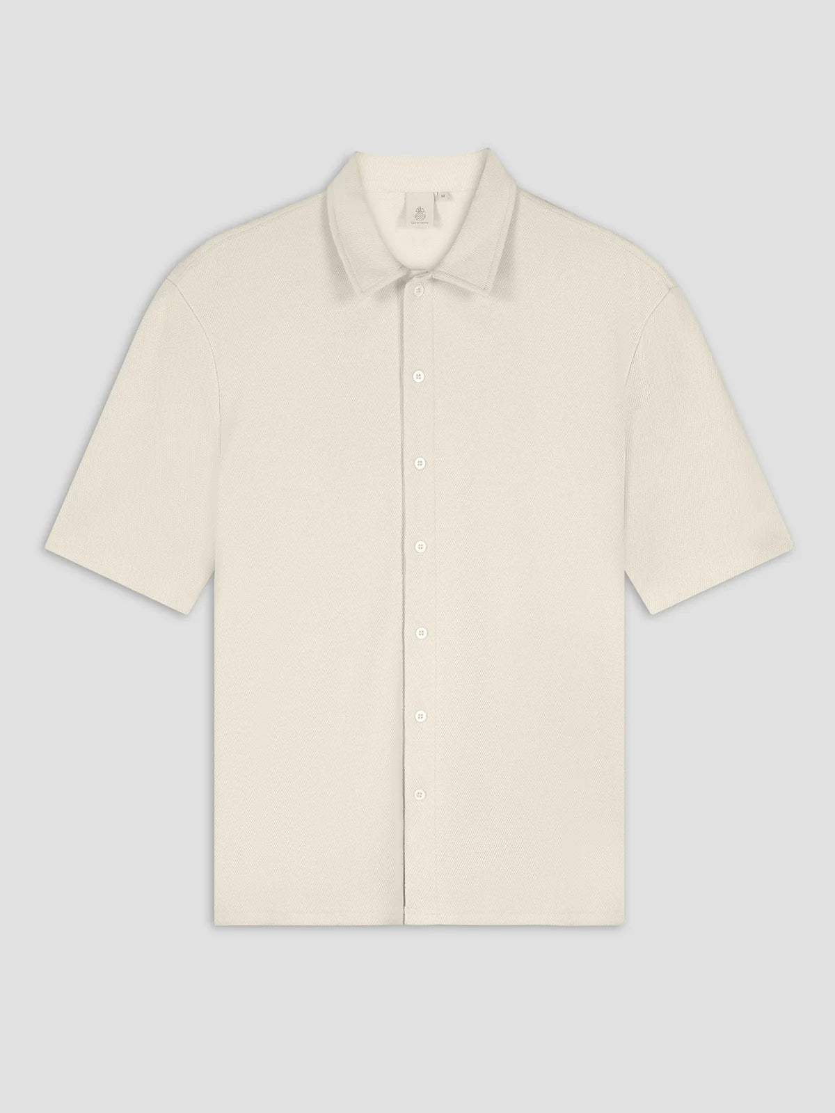 LAW OF THE SEA BERMUDA STRUCTURED SHIRT Almond Milk