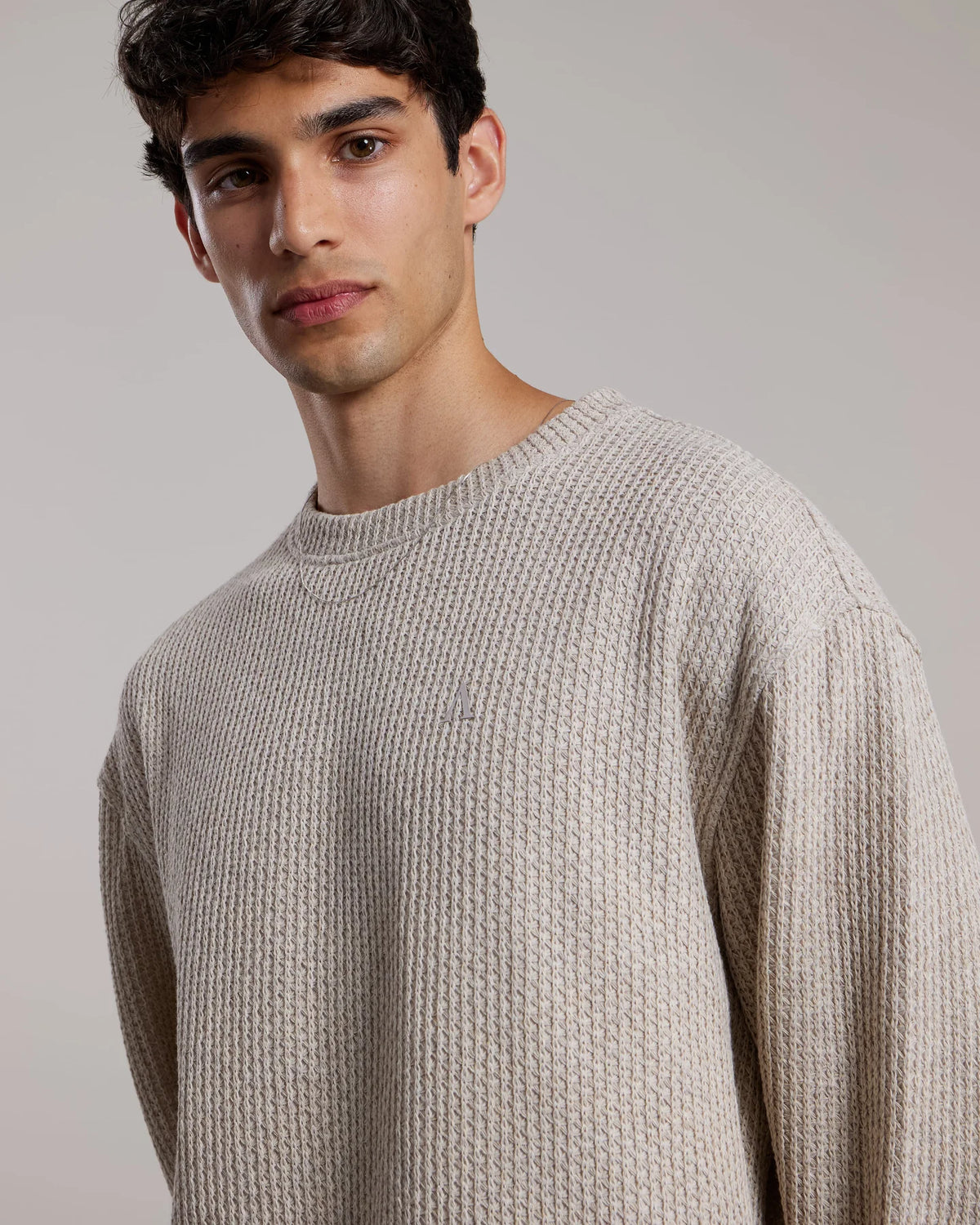 AEDEN JAYDEN LS TEE | SAND
