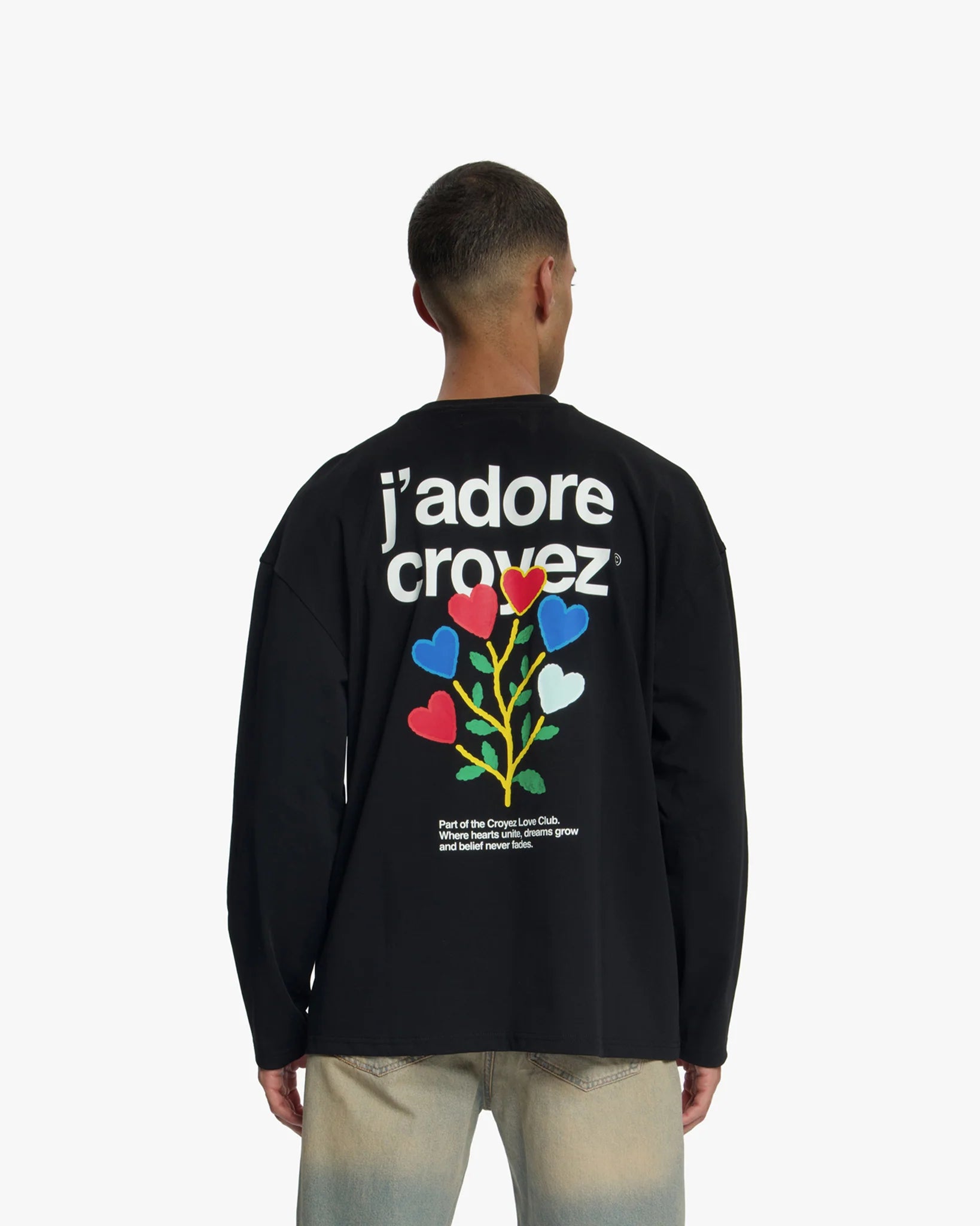Croyez J'Adore Longsleeve | Black