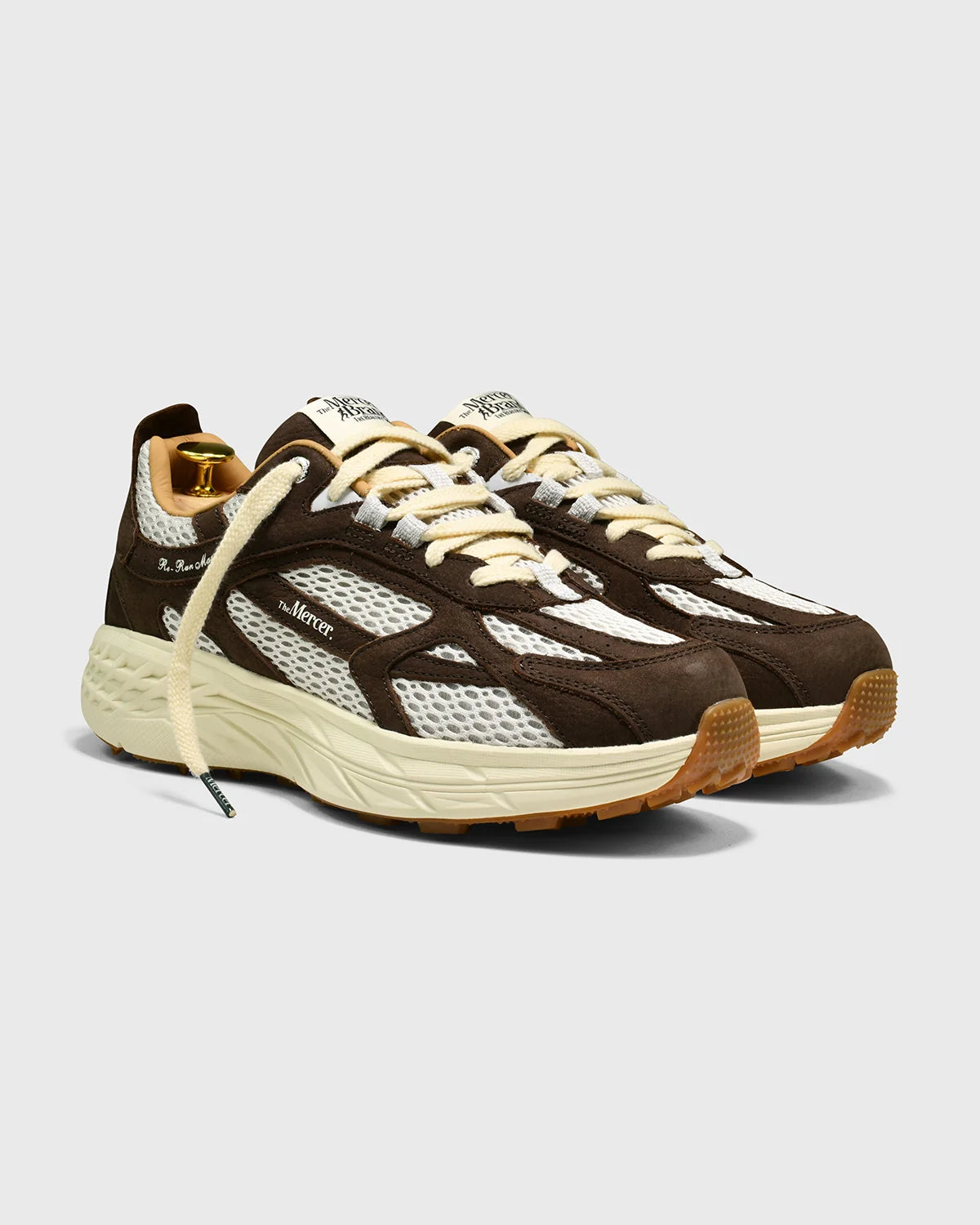 MERCER The Re-Run Max Nubuck Dark Brown
