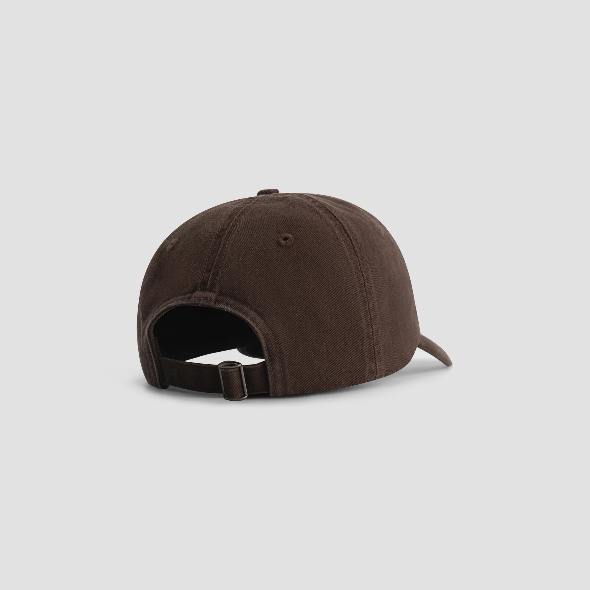 OLAF WASHED SIGNATURE LOGO CAP - CHOCOLATE PLUM