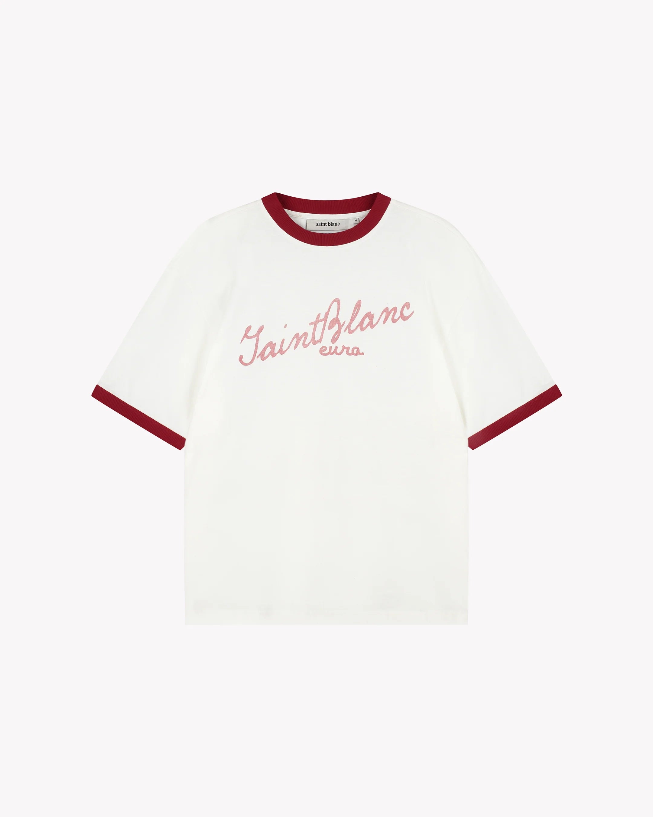 SAINT BLANC SCRIBBLE RINGER T-SHIRT White
