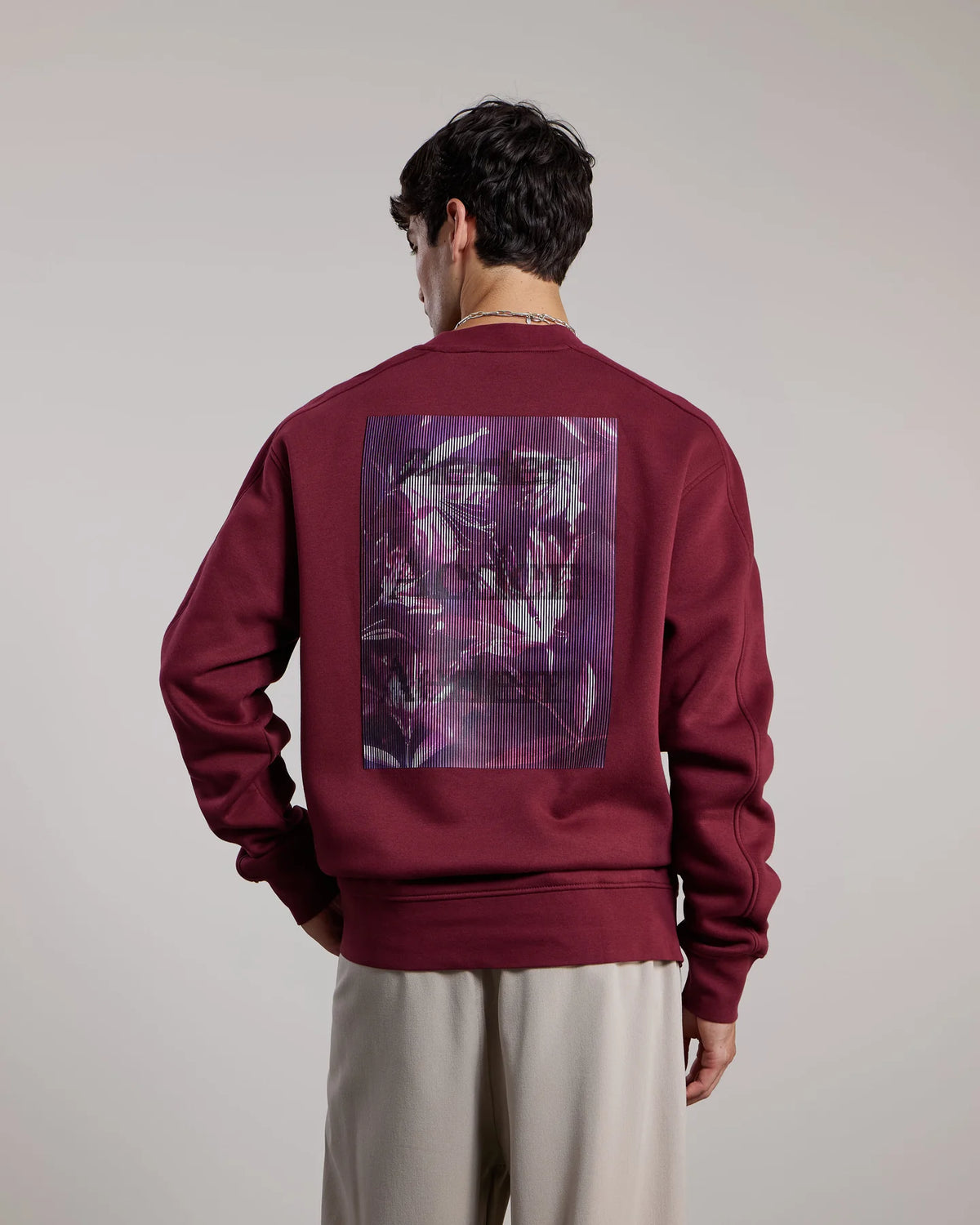 AEDEN MILON SWEATER | BORDEAUX