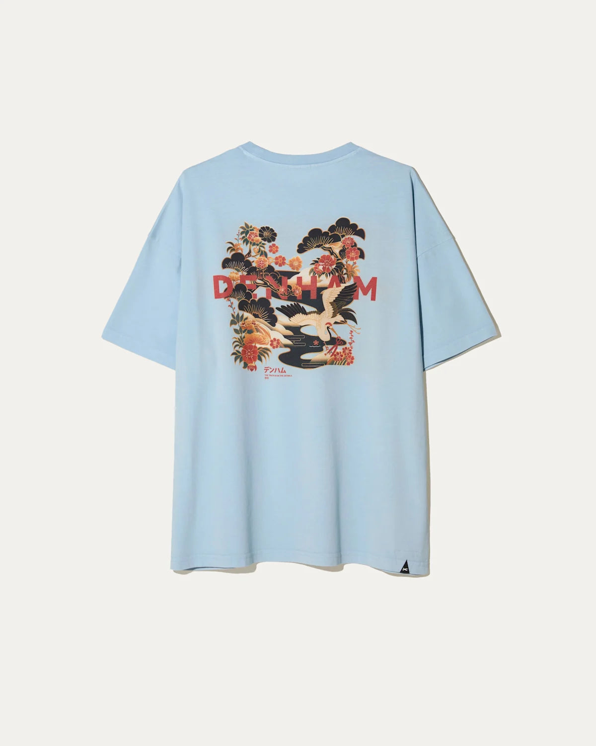 DENHAM KANSAI GRAPHIC TEE Blue