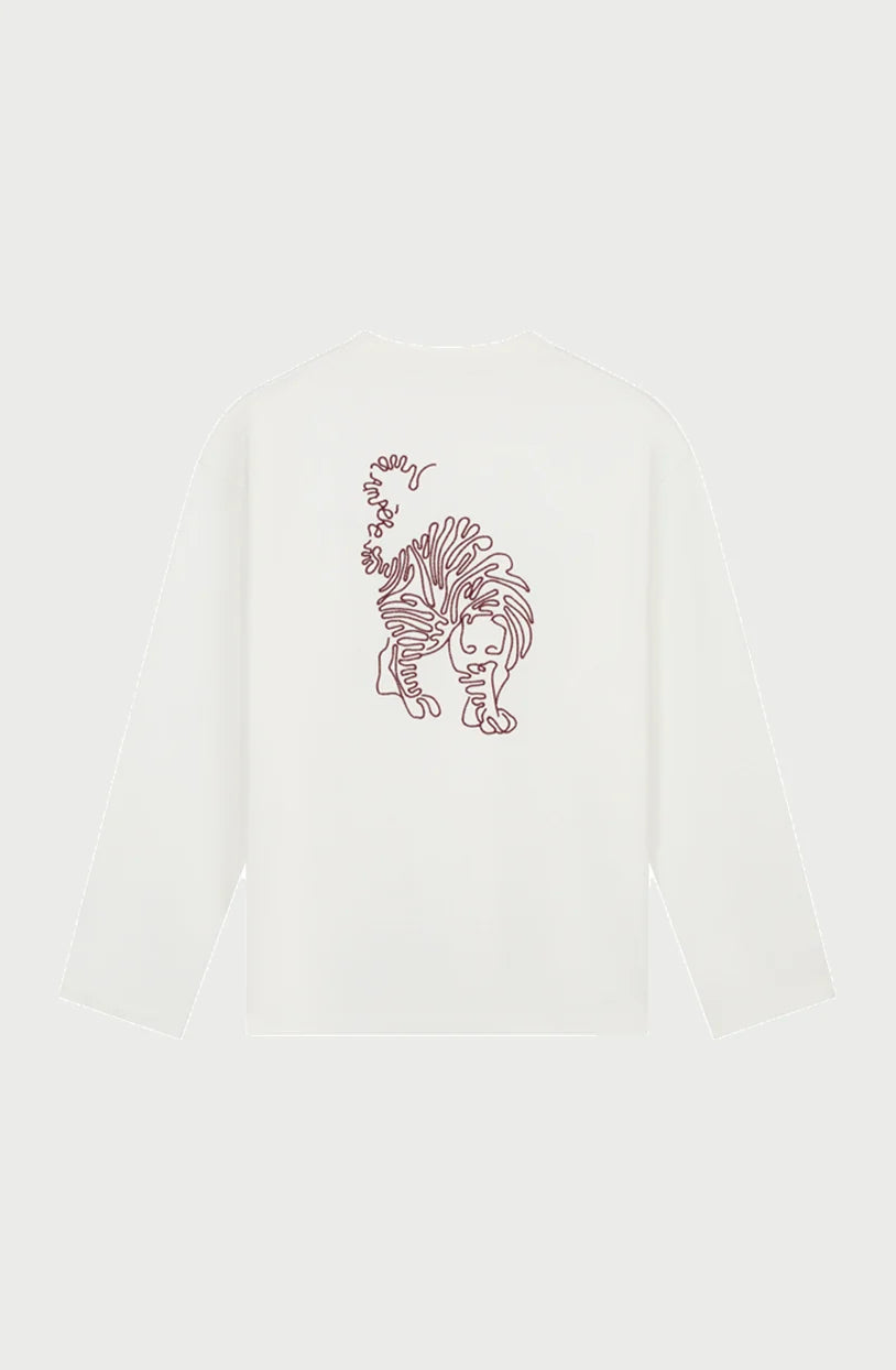 AMPÉRE | Ellen Dry Jersey Longsleeve Tee | White