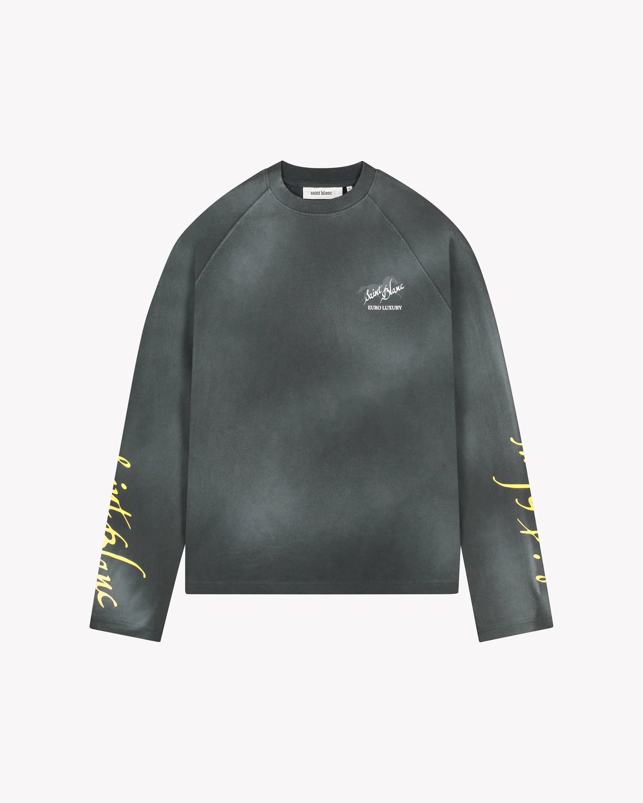 SAINT BLANC EURO LUXURY RAGLAN LONGSHIRT Black