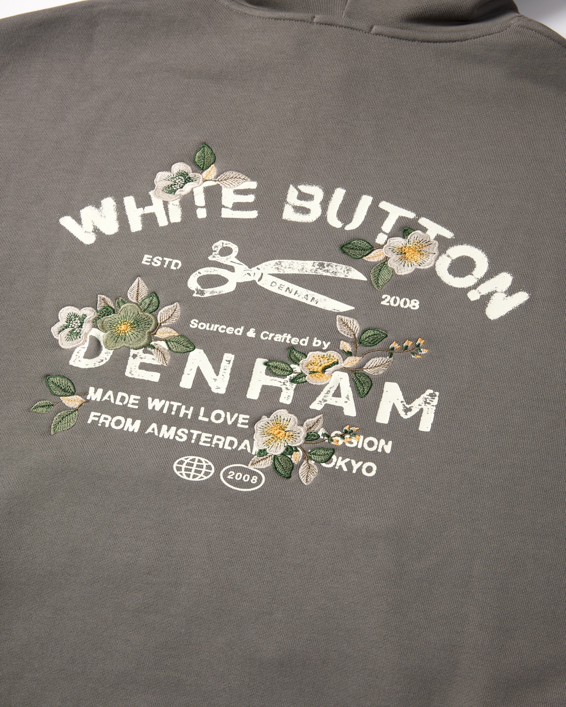 DENHAM BLOSSOM SWEAT | Grey